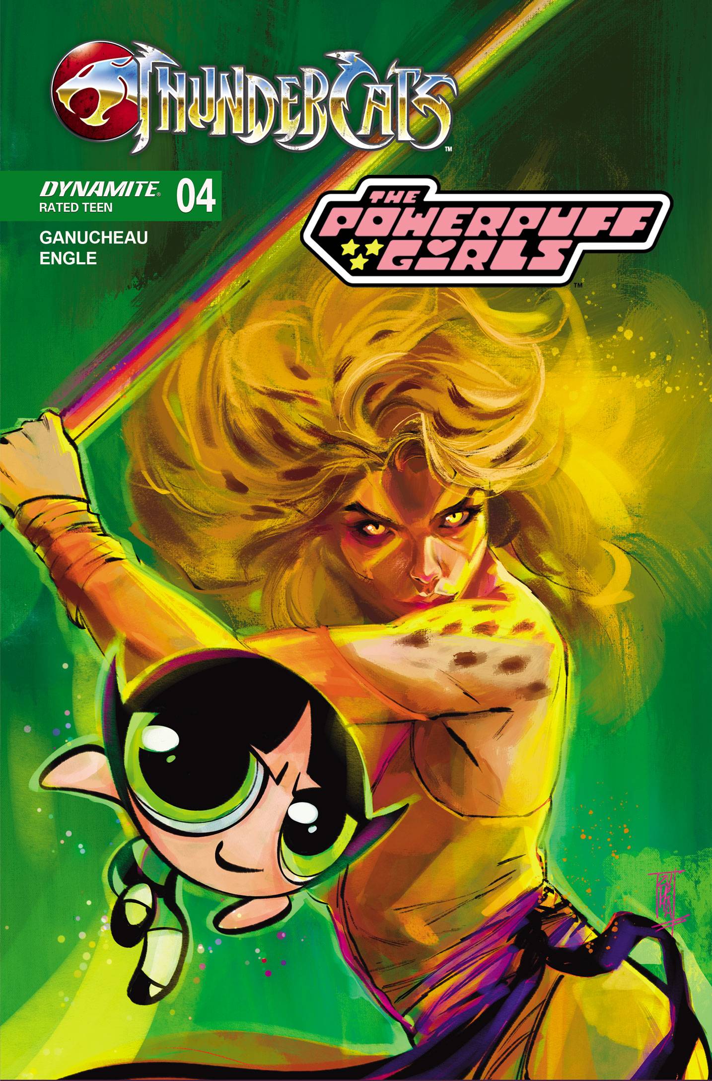 THUNDERCATS THE POWERPUFF GIRLS #4 CVR D ZULEMA LAVINA (C: 1