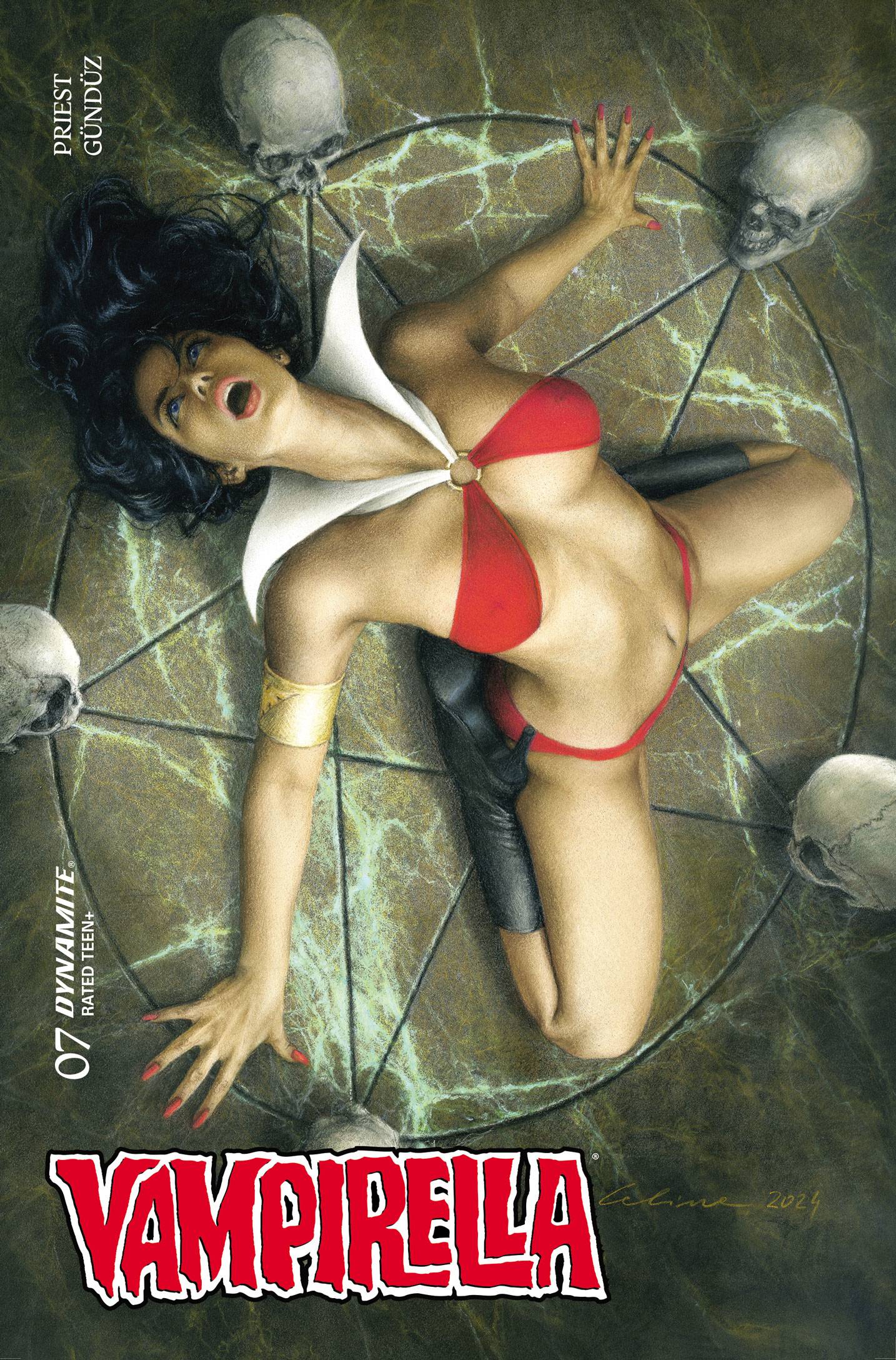VAMPIRELLA (2025) #7 CVR H 10 COPY INCV CELINA ORIGINAL