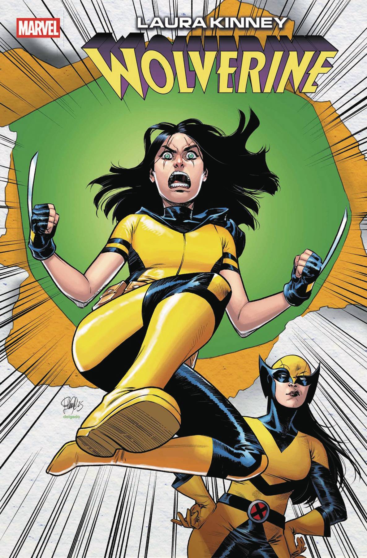 DF LAURA KINNEY WOLVERINE #9 SCHULTZ SGN (C: 0-1-2)