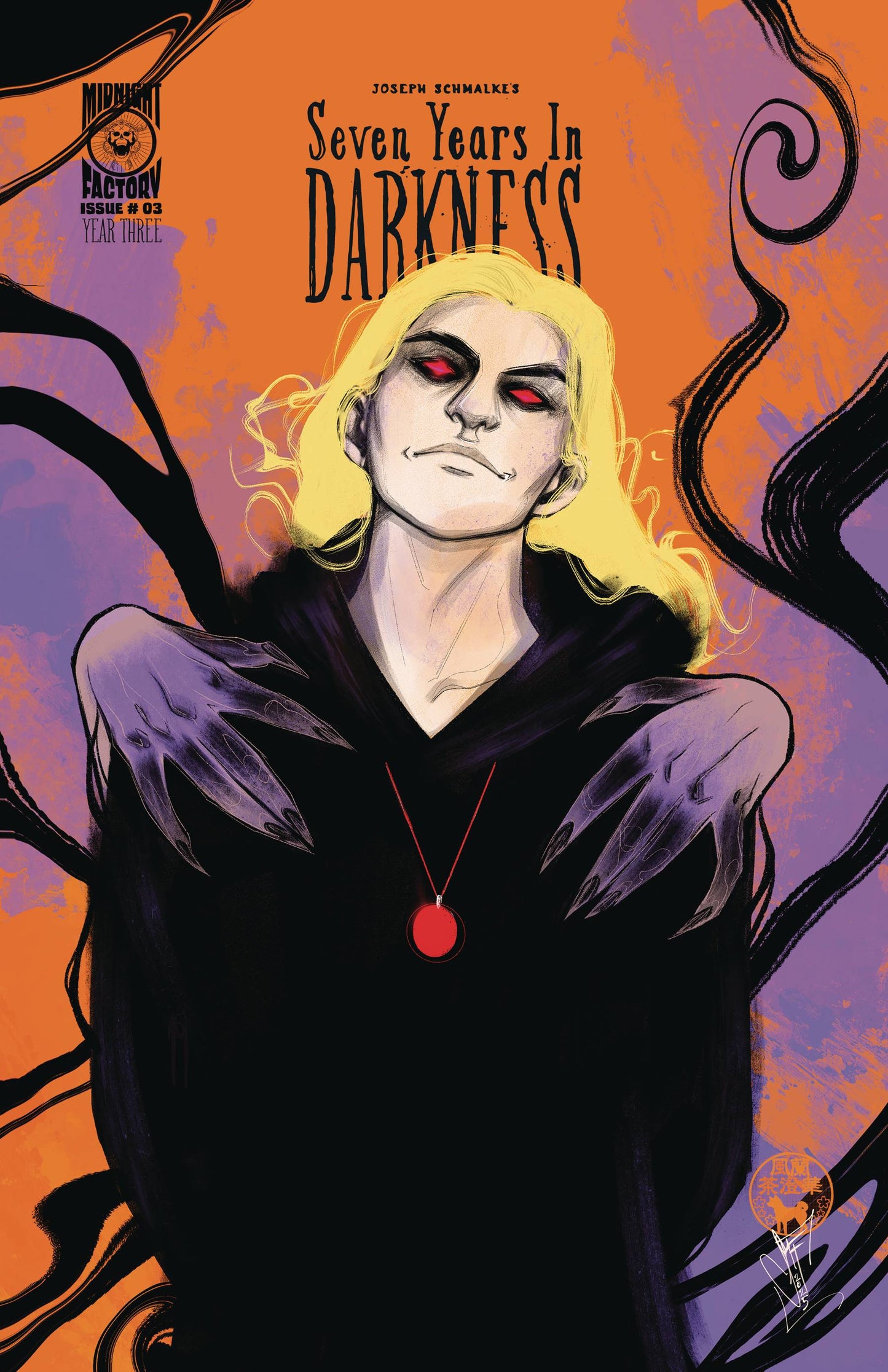SEVEN YEARS IN DARKNESS YEAR THREE #3 CVR C 10 COPY INCV (C: