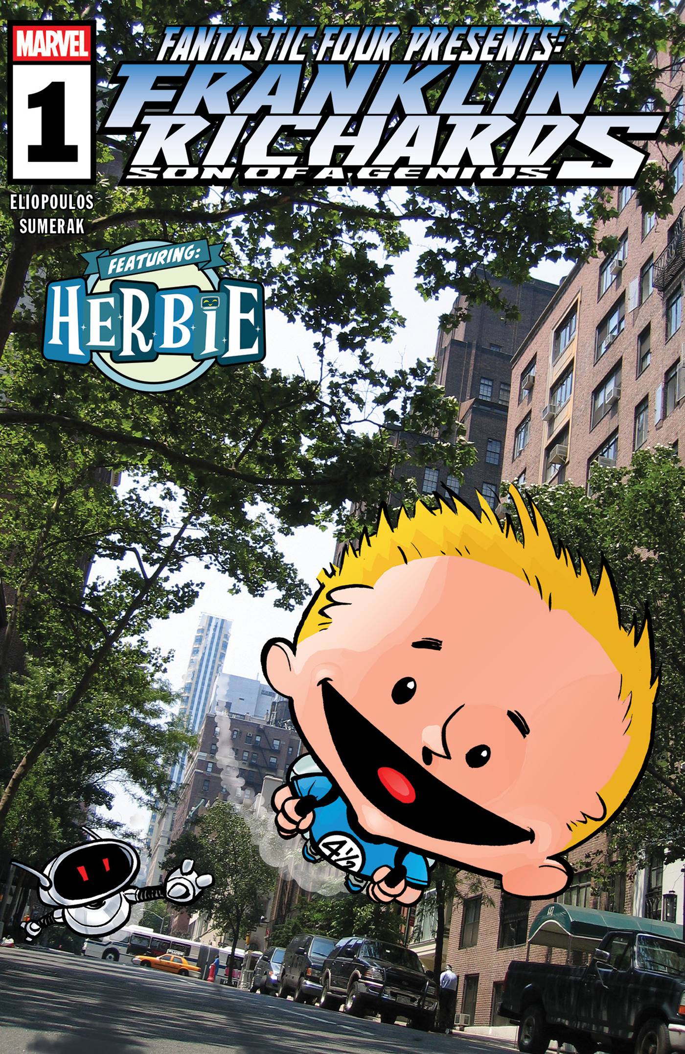 FANTASTIC FOUR PRESENTS FRANKLIN RICHARDS SON OF A GENIUS #1