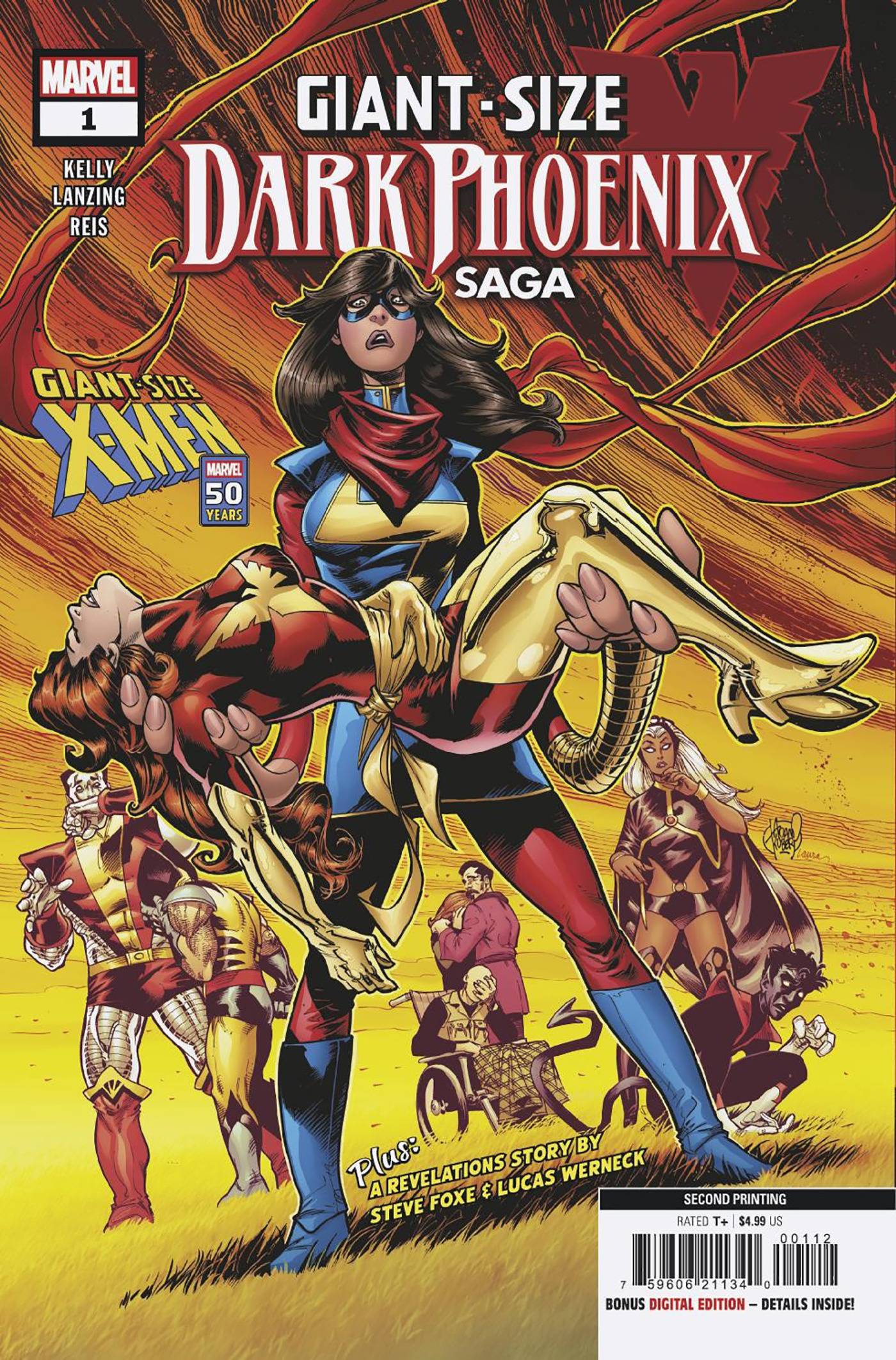 GIANT SIZE DARK PHOENIX SAGA #1 2ND PTG ADAM KUBERT