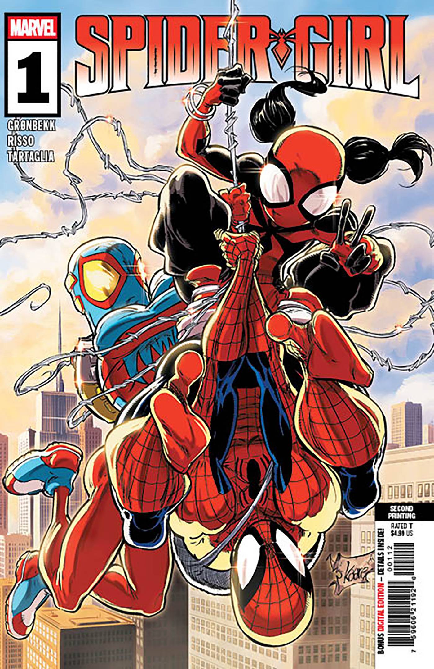 SPIDER-GIRL #1 2ND PTG CVR A KAARE ANDREWS