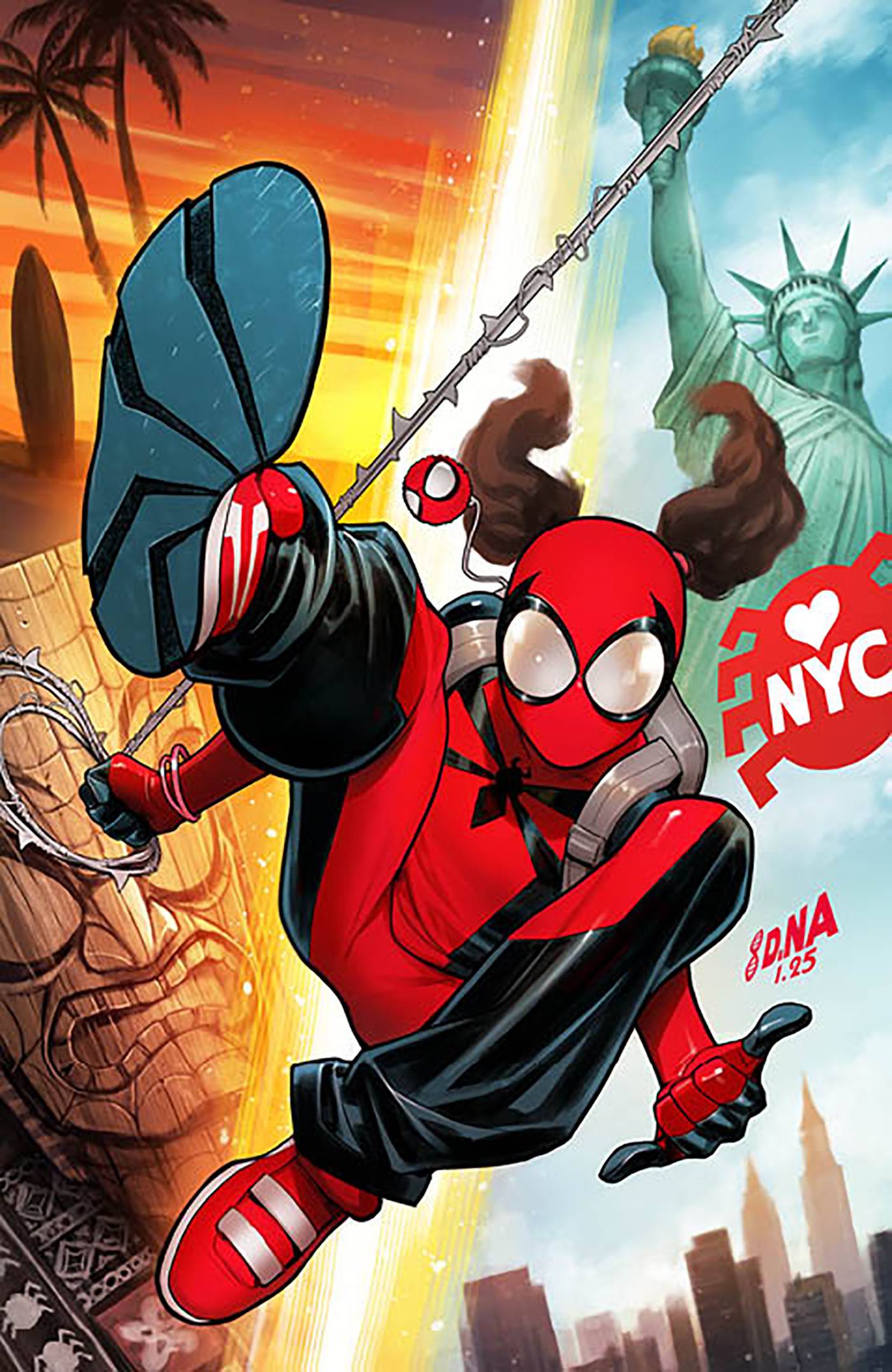 SPIDER-GIRL #1 2ND PTG CVR B INC 1-25 DAVID NAKAYAMA