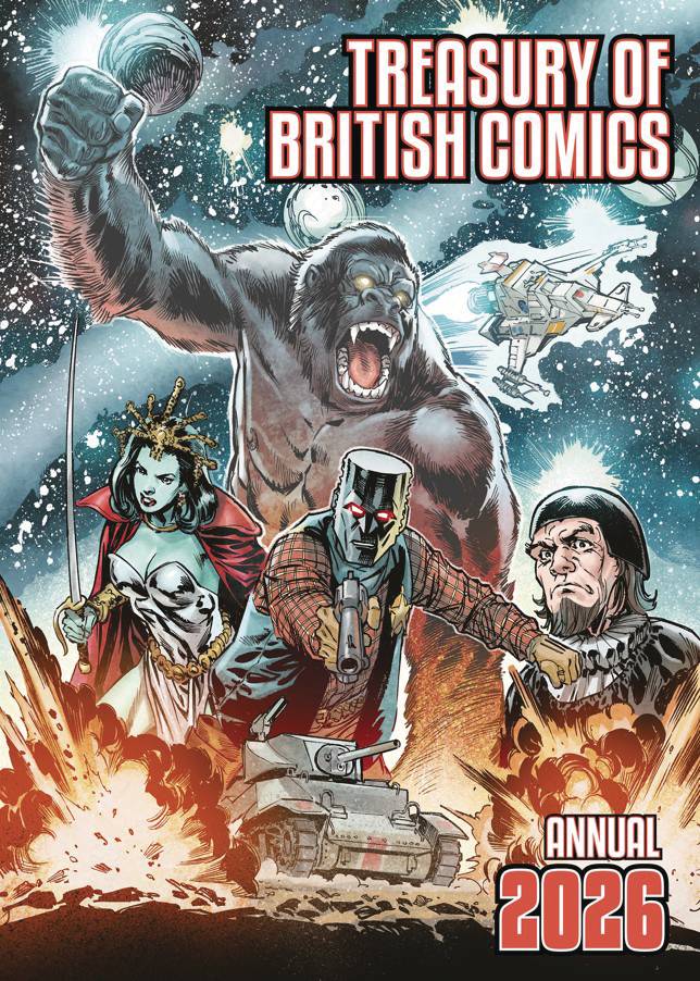 TREASURY OF BRITISH COMICS ANNUAL 2026 HC (C: 0-1-2)