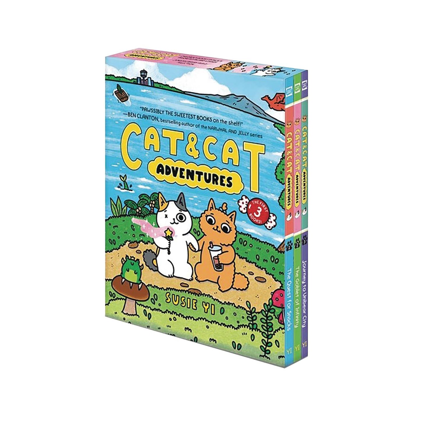 CAT & CAT ADVENTURES 3-BOOK BOX SET TP (C: 0-1-2)