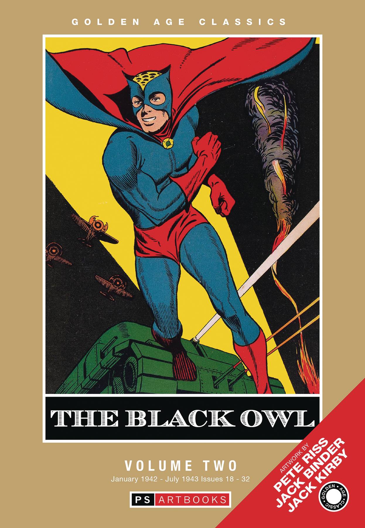 GOLDEN AGE CLASSICS PRIZE COMICS BLACK OWL HC VOL 02 (C: 0-1