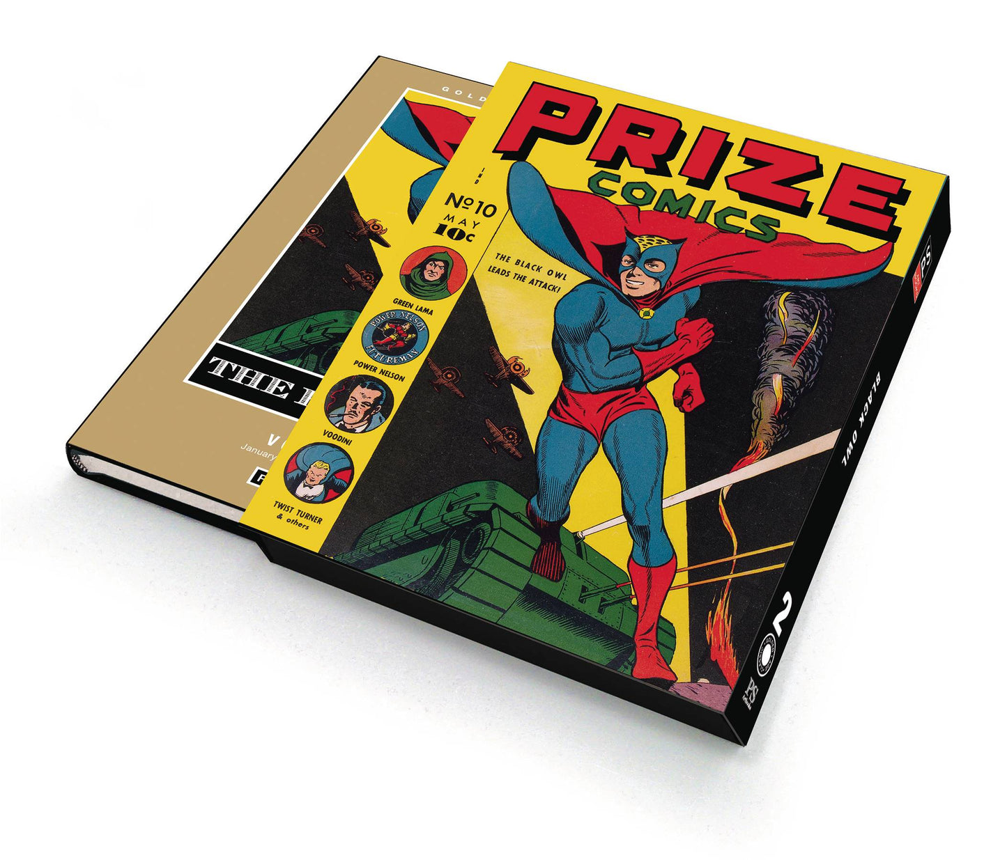 GOLDEN AGE CLASSICS PRIZE COMICS BLACK OWL HC SLIPCASE VOL 0