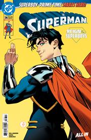 SUPERMAN #36 CVR A DAN MORA