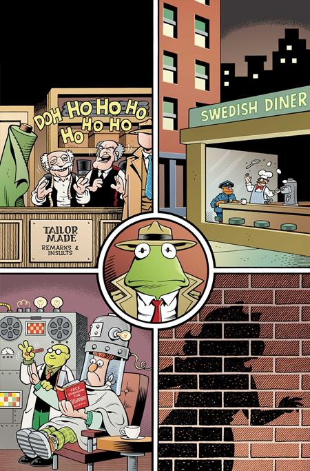 MUPPETS NOIR #2 CVR C ROGER LANGRIDGE METAL VIRGIN CVR VAR