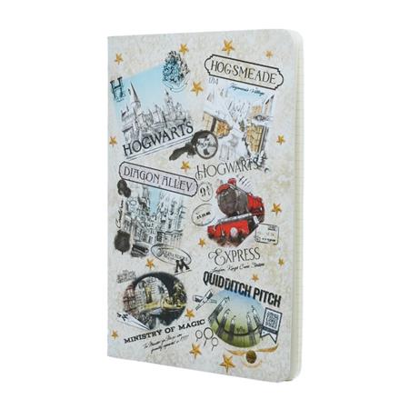 HARRY POTTER COLLECTION THE WIZARDING WORLD NOTEBOOK TP A5 GRIDDED MEDIUM Previously Offered thru Other Distributors