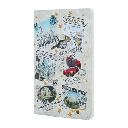 HARRY POTTER COLLECTION THE WIZARDING WORLD NOTEBOOK TP A6 GRIDDED SMALL Previously Offered thru Other Distributors