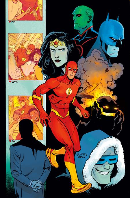FLASH #32 CVR D GAVIN GUIDRY THINGS TO COME CARD STOCK VAR