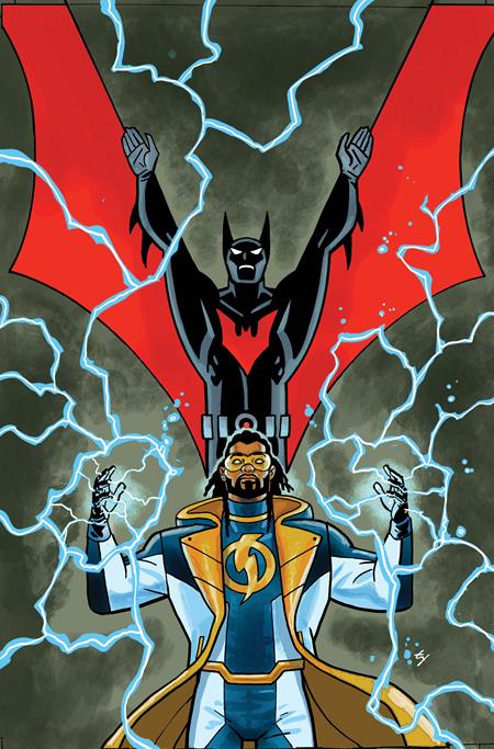 BATMAN STATIC BEYOND #5 (OF 6) CVR B TY TEMPLETON CARD STOCK VAR