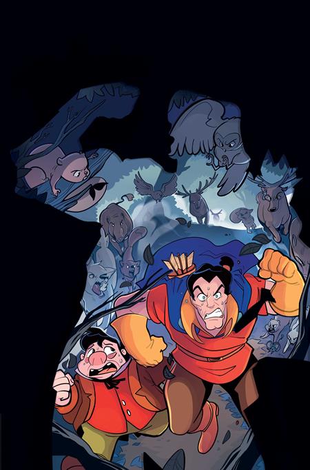 DISNEY VILLAINS GASTON #2 CVR G INC 1:10 MILENA CICCARELLO VIRGIN VAR