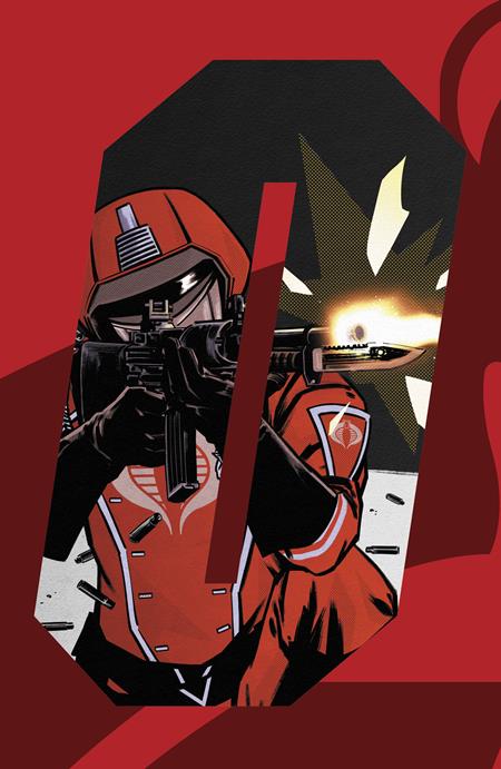 GI JOE A REAL AMERICAN HERO SSSILENT MISSIONS CRIMSON GUARD #1 (ONE SHOT) CVR D INC 1:25 JORGE FORNES CONNECTING FOIL VAR
