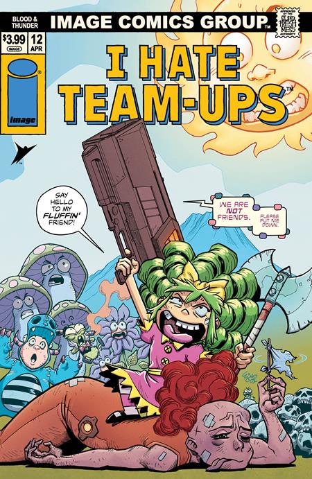 BLOOD & THUNDER #12 CVR E EJ SU I HATE FAIRYLAND TEAM UP VAR (MR)