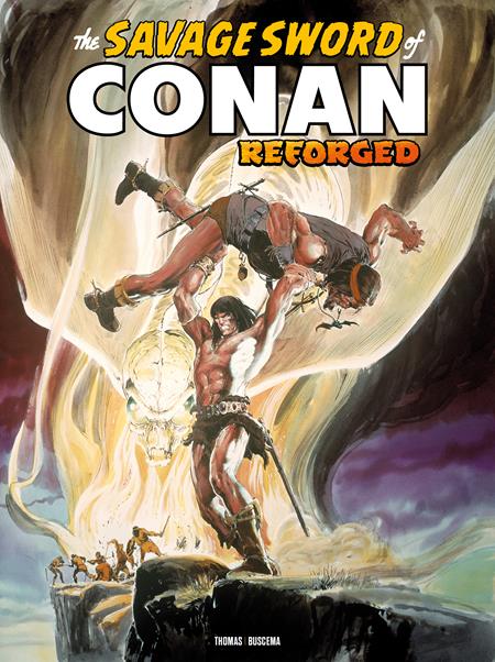 SAVAGE SWORD OF CONAN REFORGED #4 CVR D NEAL ADAMS FOIL VAR (MR)