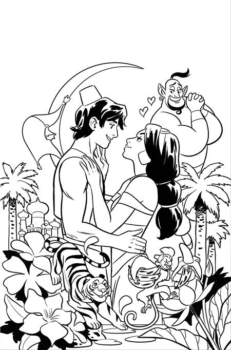 ALADDIN #1 CVR K INC 1:15 NATACHA BUSTOS LINE ART VIRGIN VAR