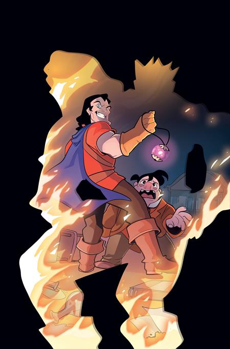 DISNEY VILLAINS GASTON #3 CVR F INC 1:10 MILENA CICCARELLO VIRGIN VAR