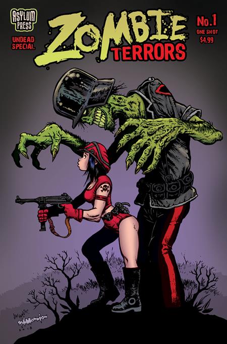 ZOMBIE TERROR #1 UNDEAD SPECIAL (ONE SHOT) CVR B STEVE MANNION VAR (MR) Previously Solicited