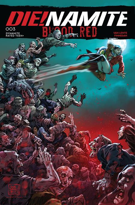DIE!NAMITE BLOOD RED #3 CVR B ROBERTO MELI VAR