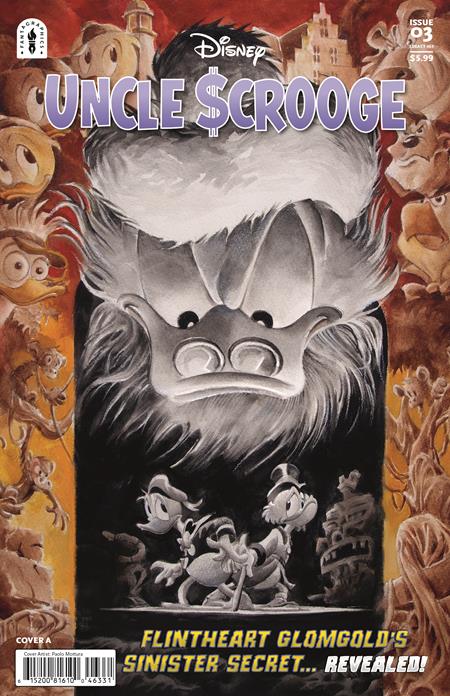 UNCLE SCROOGE FLINTHEART GLOMGOLDS SINISTER SECRET #3 (OF 3) CVR A PAOLO MOTTURA