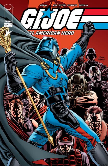 GI JOE A REAL AMERICAN HERO #323 CVR A ANDY KUBERT & LAURA MARTIN