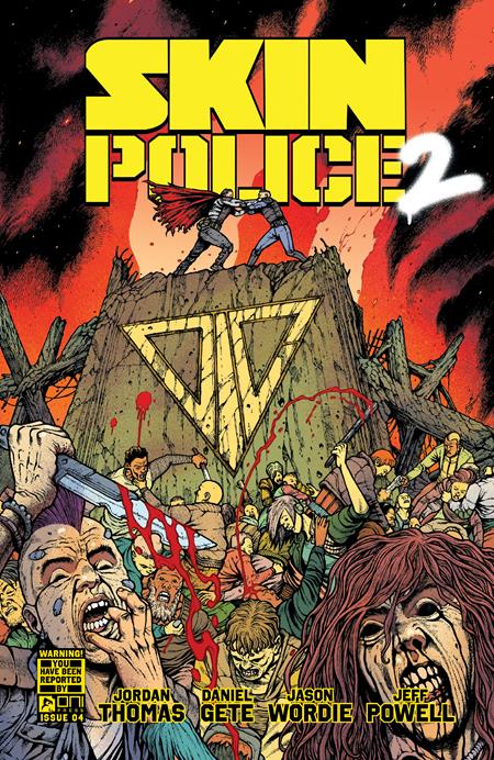 SKIN POLICE 2 #4 (OF 4) CVR A DANIEL GETE (MR)