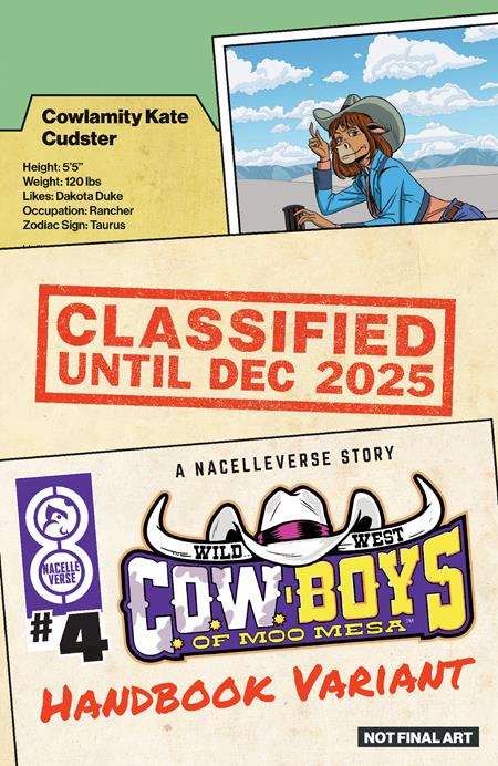 WILD WEST COW-BOYS OF MOO MESA #4 (OF 4) CVR C AJ JOTHIKUMAR HANDBOOK VAR