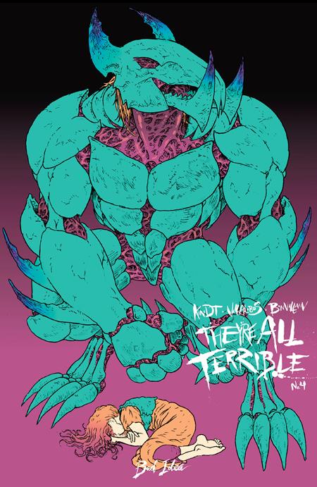 THEYRE ALL TERRIBLE #4 (OF 4) CVR C 1:20 RAMON VILLALOBOS CHARACTER SPOTLIGHT VAR