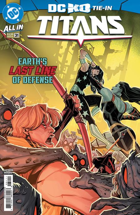 TITANS #31 CVR A PETE WOODS (DC K.O.)