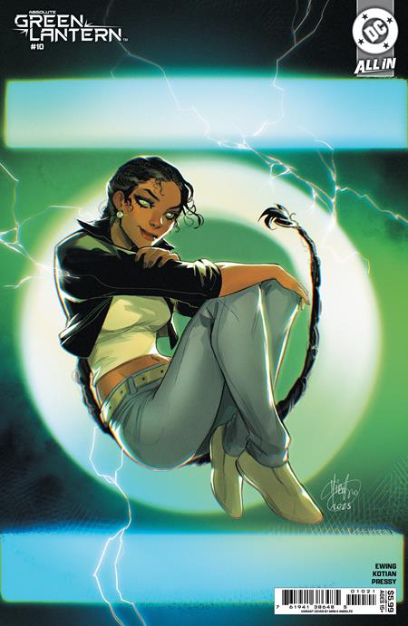 ABSOLUTE GREEN LANTERN #10 CVR B MIRKA ANDOLFO CARD STOCK VAR