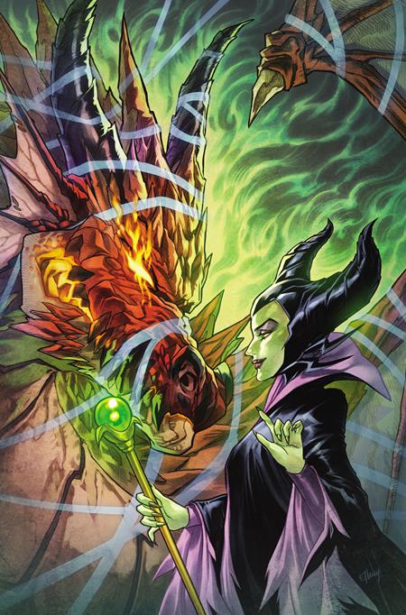 DISNEY VILLAINS MALEFICENT #4 CVR G INC 1:15 ELLERY VIRGIN VAR