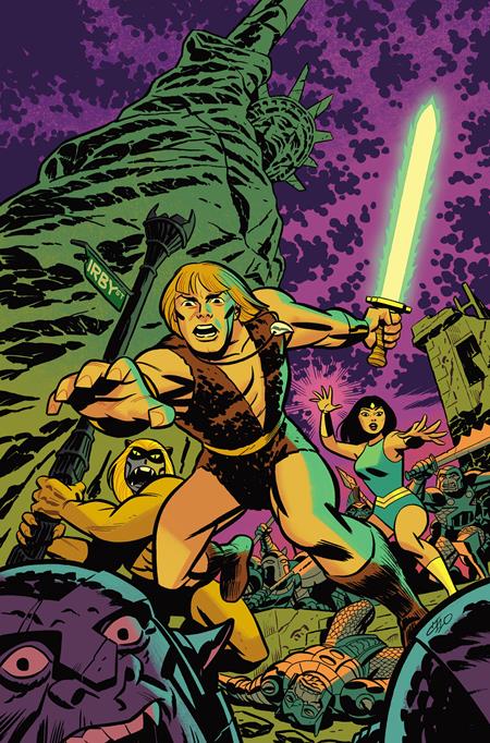 THUNDARR THE BARBARIAN #1 CVR L INC 1:10 MICHAEL CHO FOIL VIRGIN VAR