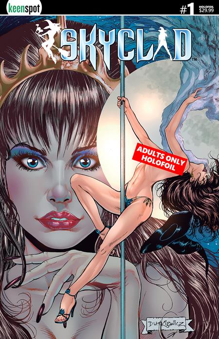 SKYCLAD #1 CVR B MICHAL DUTKIEWICZ HOLOFOIL ADULTS ONLY VAR (MR)