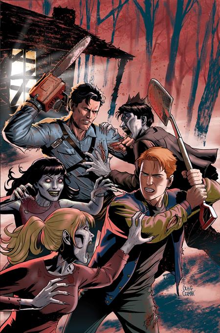 ARCHIE X ARMY OF DARKNESS #1 CVR K INC 1:15 CRAIG CERMAK VIRGIN VAR