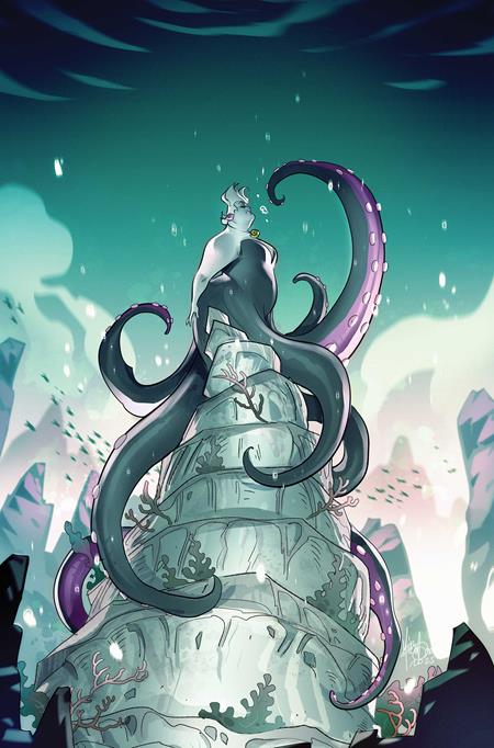 DISNEY VILLAINS URSULA #1 CVR H MIRKA ANDOLFO LTD VIRGIN VAR
