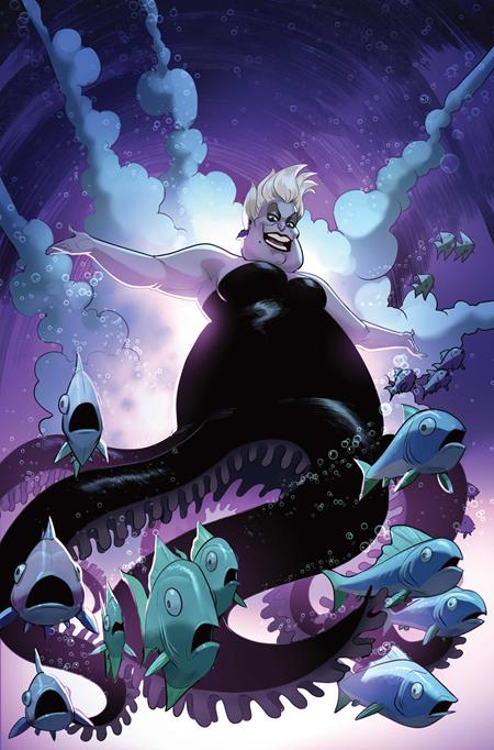 DISNEY VILLAINS URSULA #1 CVR M INC 1:20 ROBERT QUINN VIRGIN VAR