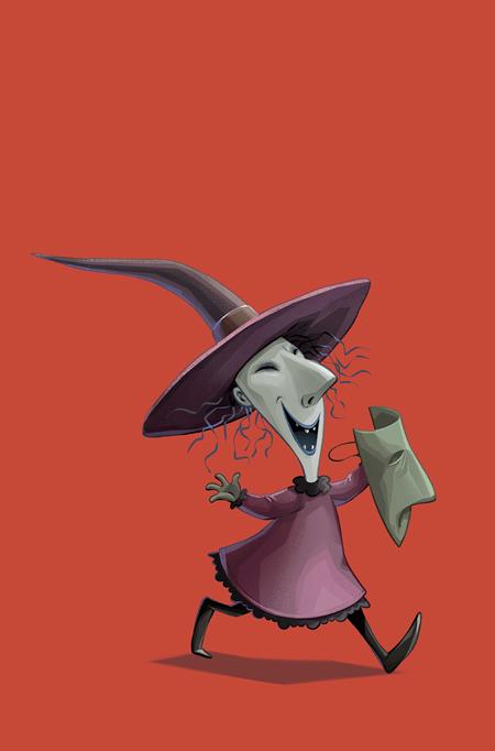 TIM BURTONS THE NIGHTMARE BEFORE CHRISTMAS THE SHIVER OF CHRISTMAS TOWN #2 CVR F INC 1:10 DISNEY LIBRARY VIRGIN VAR