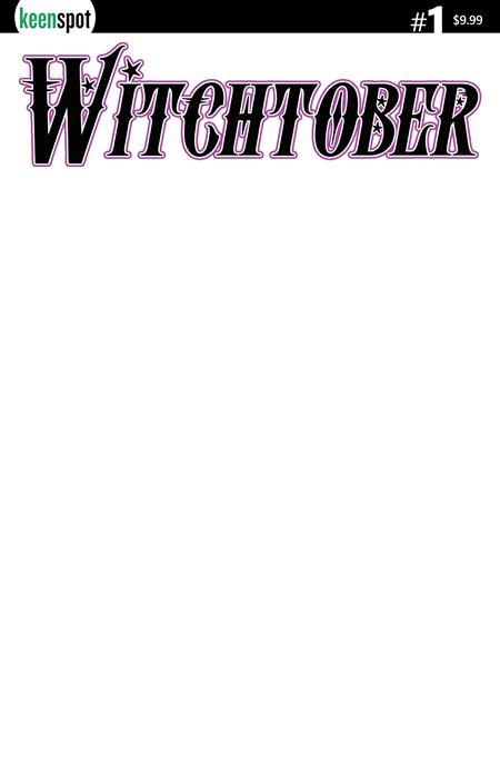 WITCHTOBER #1 CVR B BLANK SKETCH  COLORING BOOK COVER VAR
