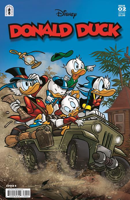 DONAD DUCK LEGACY #390 MASTER OF DISASTER CVR B ANDRES FRECCERO VAR