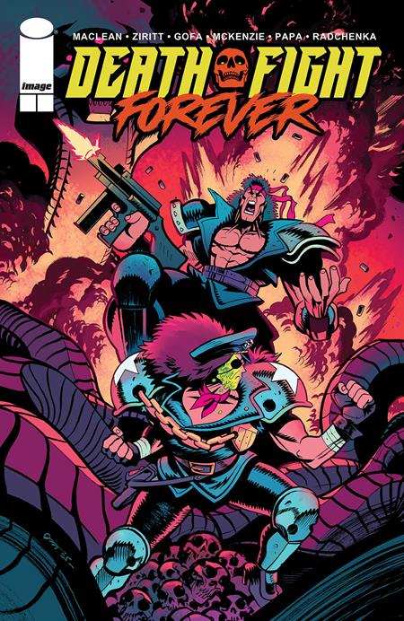 DEATH FIGHT FOREVER #1 (OF 5) CVR C INC 1:25 DYLAN BURNETT VAR (MR)