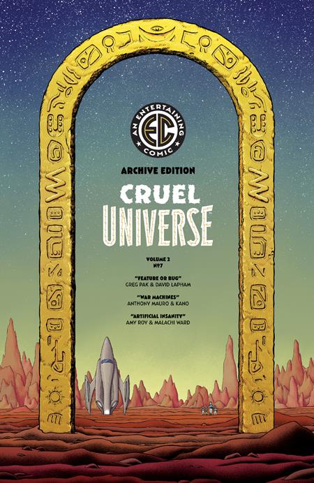 EC CRUEL UNIVERSE 2 #10 (OF 12) CVR D INC 1:20 LUKAS KETNER B&W ARTIST EDITION VAR
