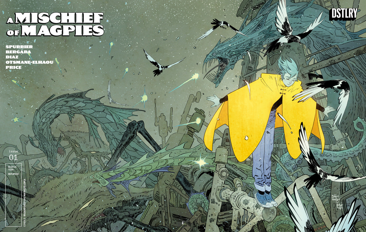 A MISCHIEF OF MAGPIES #1 CVR D BILQUIS EVELY 25 COPY VARIANT
