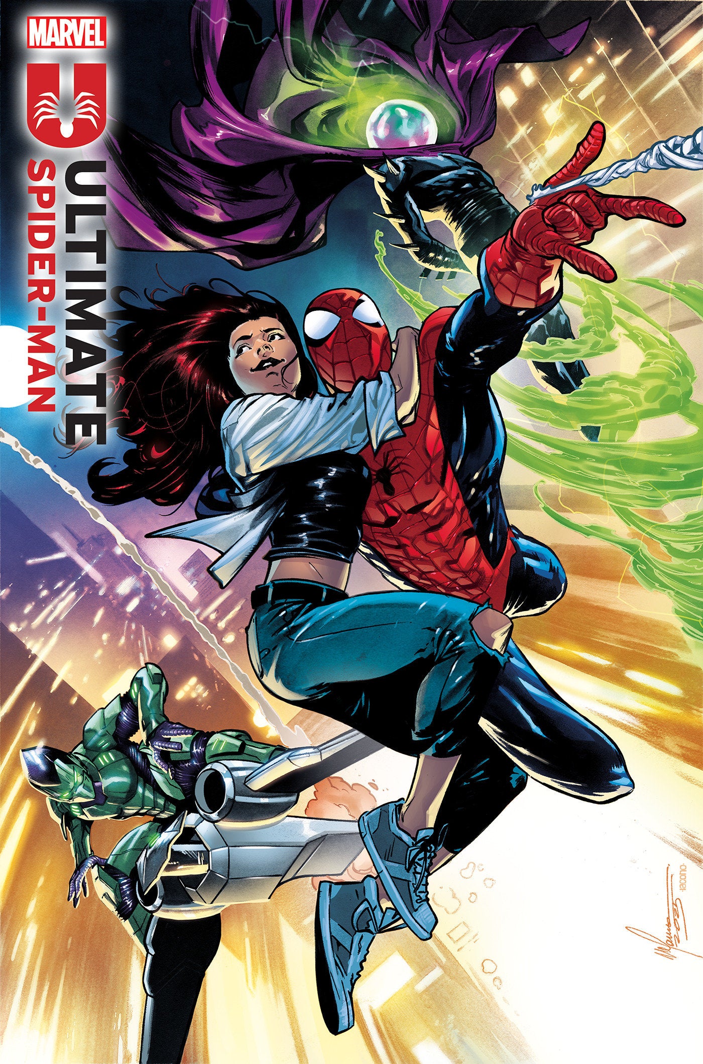 ULTIMATE SPIDER-MAN #21 FRANCESCO MANNA VARIANT