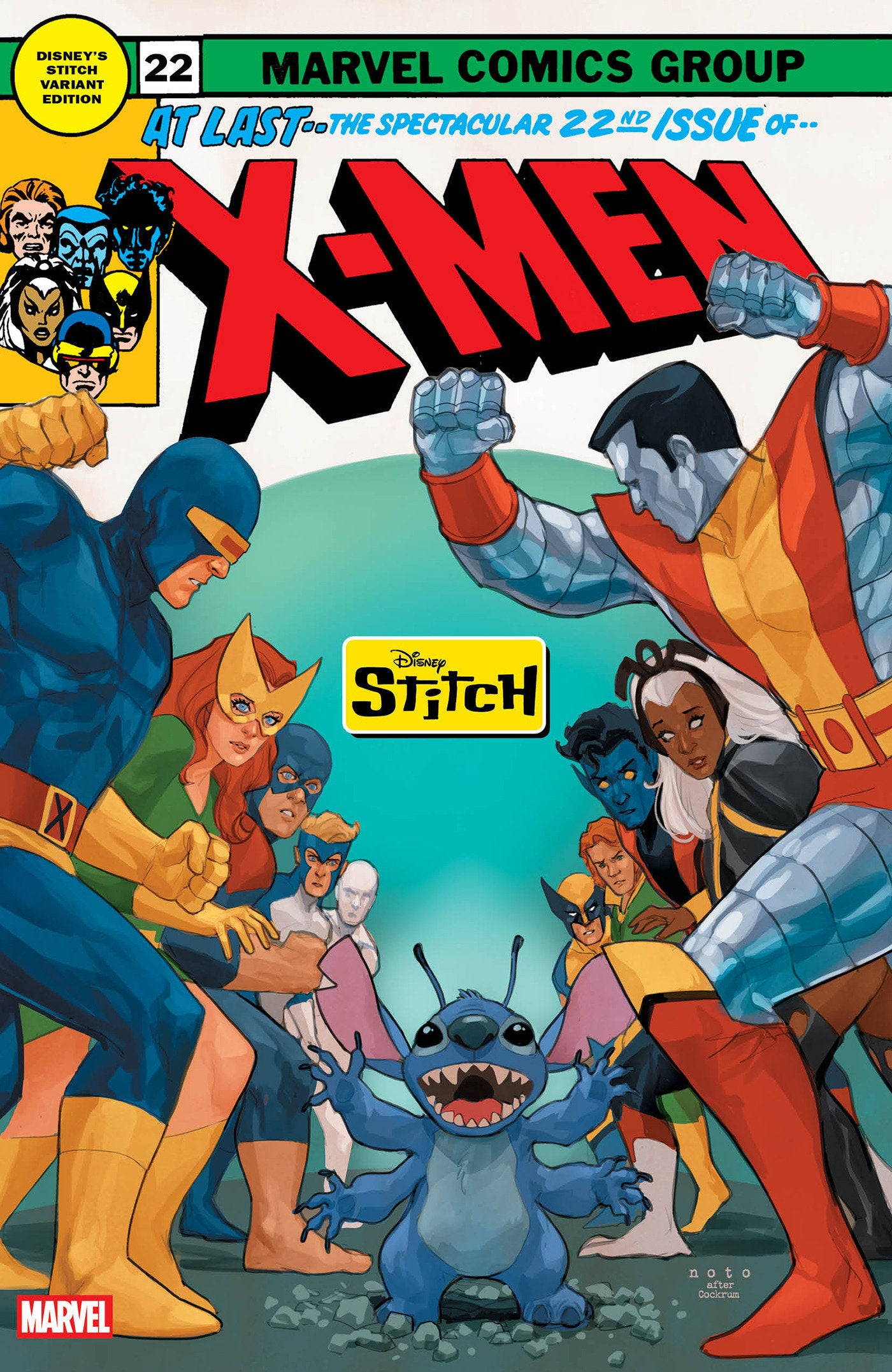 X-MEN #22 PHIL NOTO DISNEY STITCH VARIANT