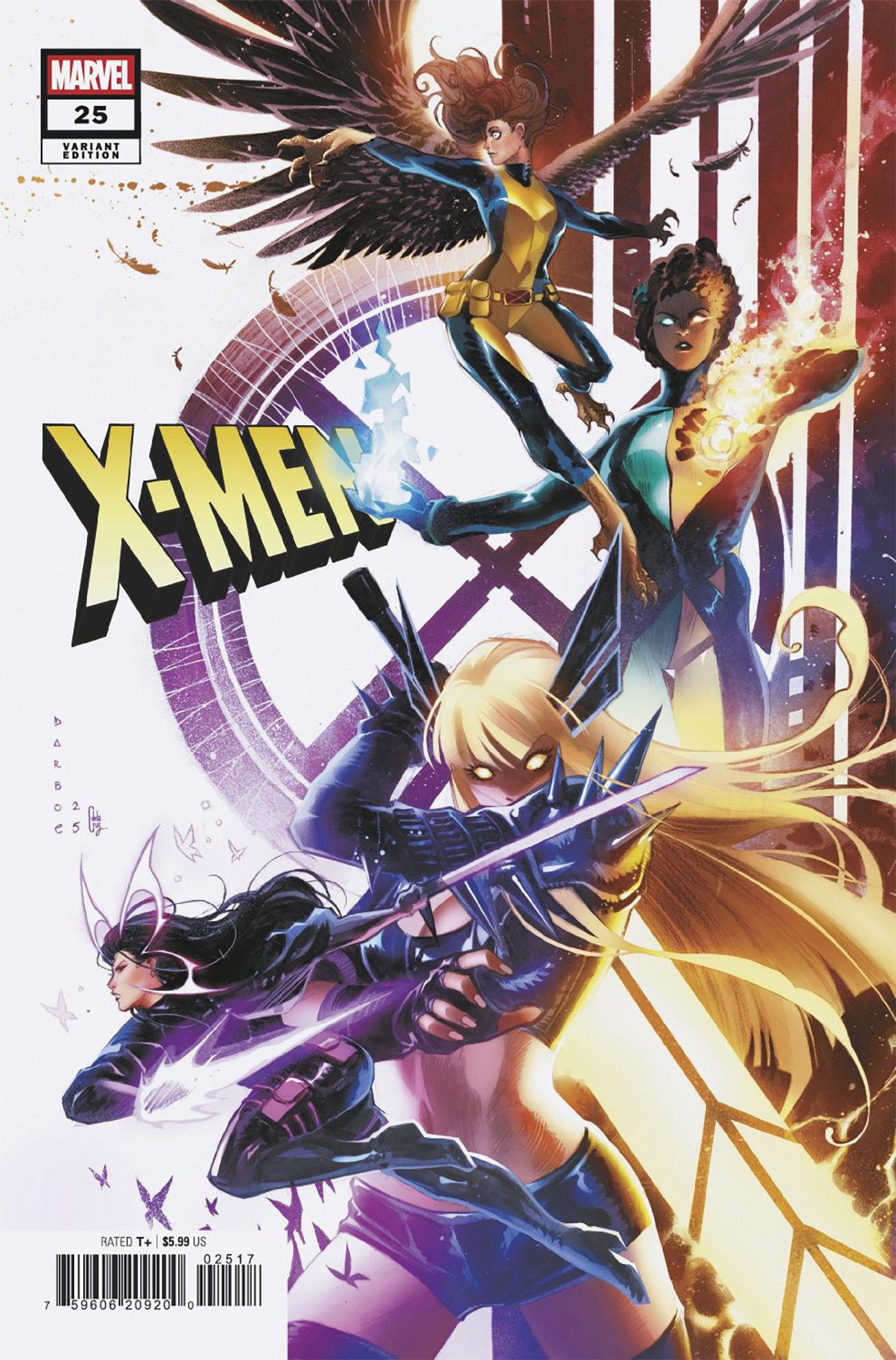 X-MEN #25 KAREN DARBOE VARIANT