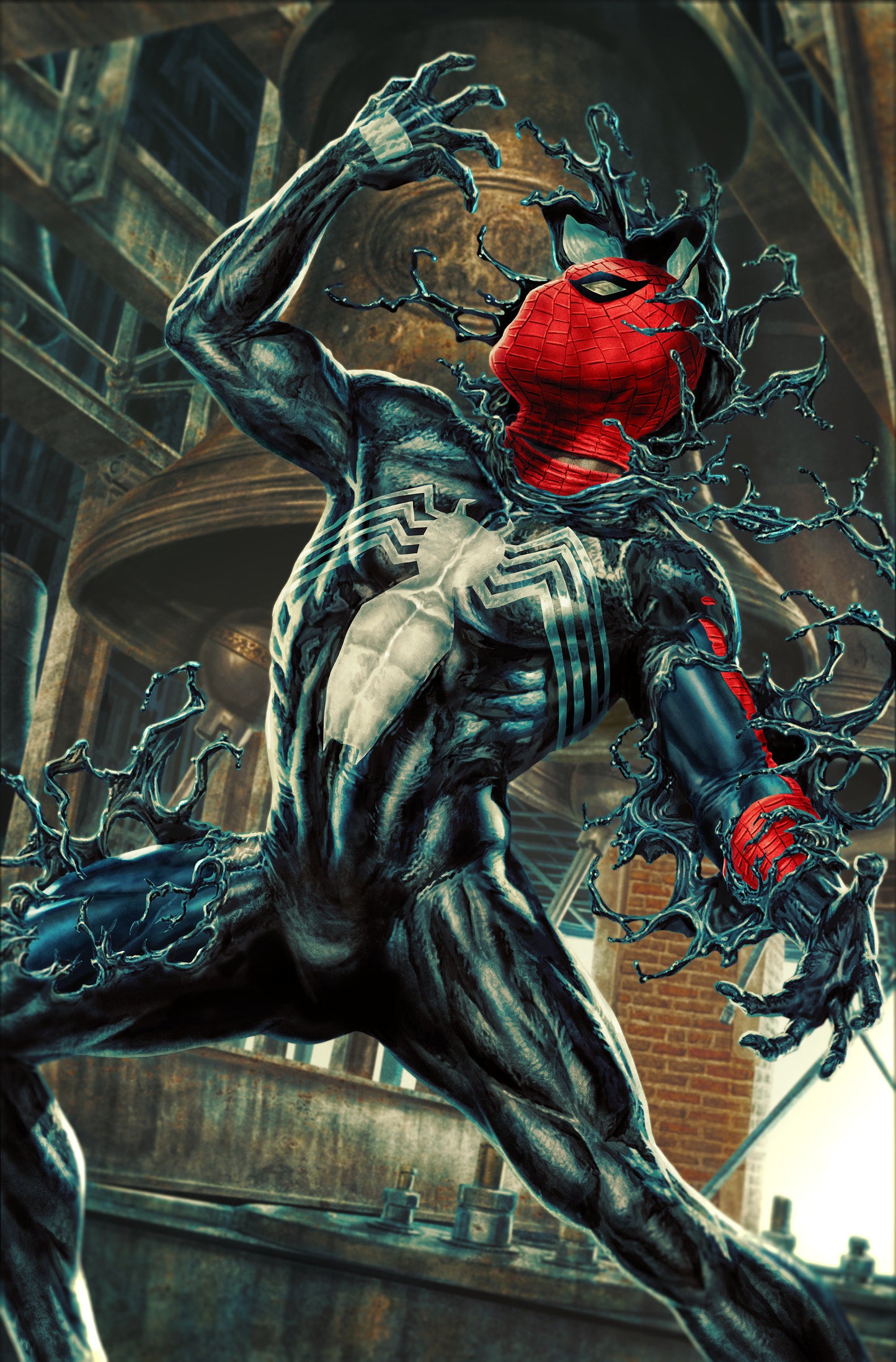 AMAZING SPIDER-MAN #22 LEE BERMEJO AMAZING VISIONS VIRGIN VARIANT