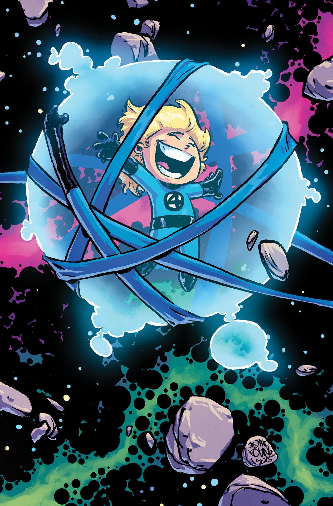 FANTASTIC FOUR #2 SKOTTIE YOUNG RATIO VIRGIN 2ND PRINTING VARIANT [DOOM]
